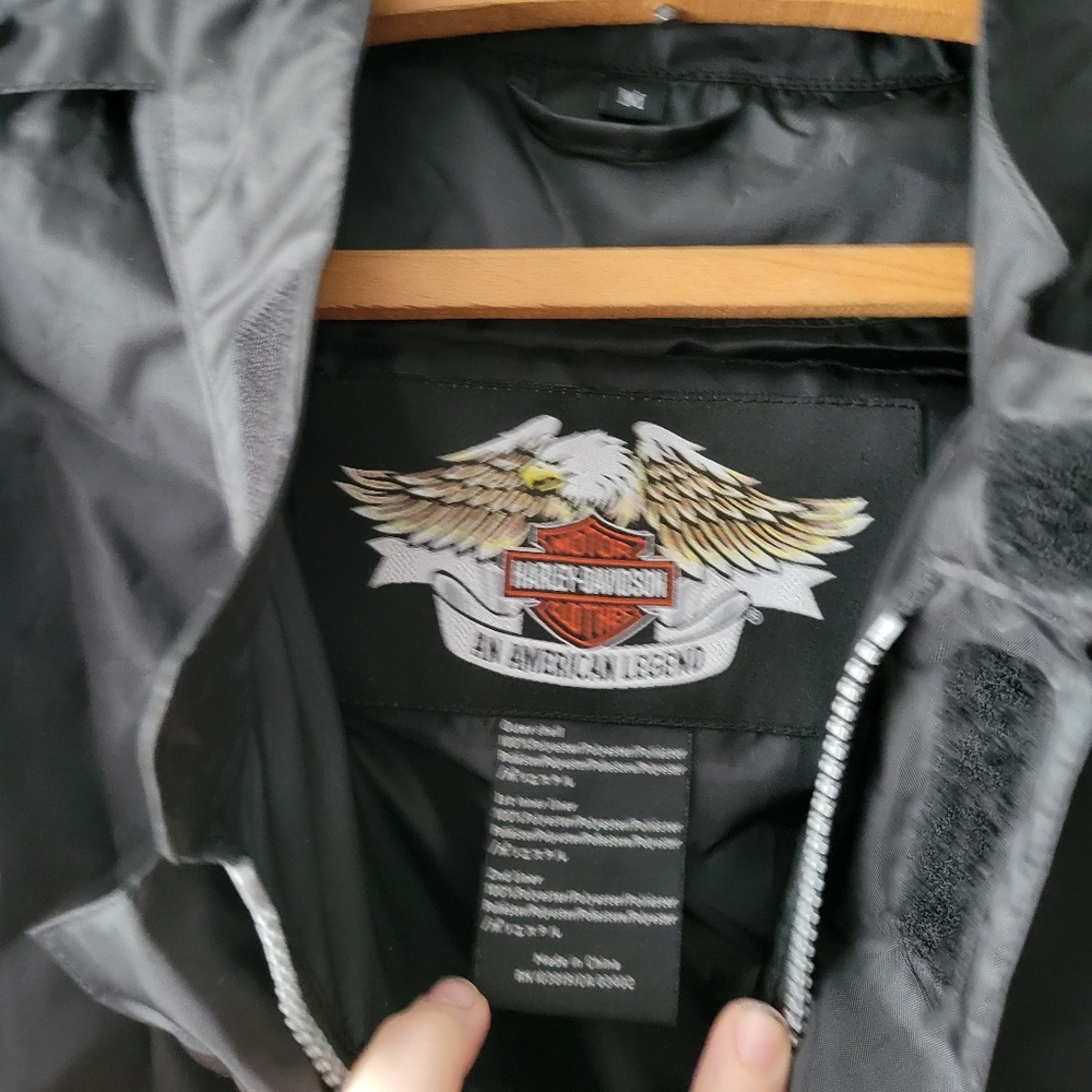 Harley-Davidson Outer Shell Windbreaker - image 3